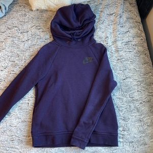 Vibrant Purple Nike Hoodie